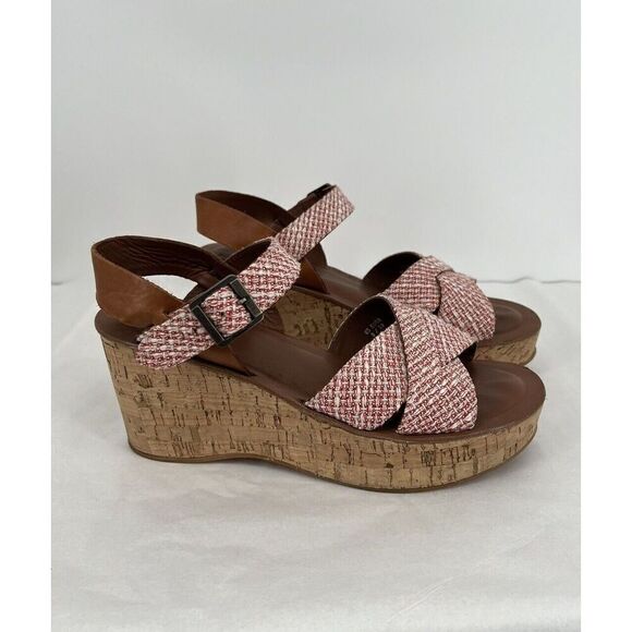 Kork-Ease Shoes - Kork Ease For Sundance Catalog Ava Sandals Platform Leather